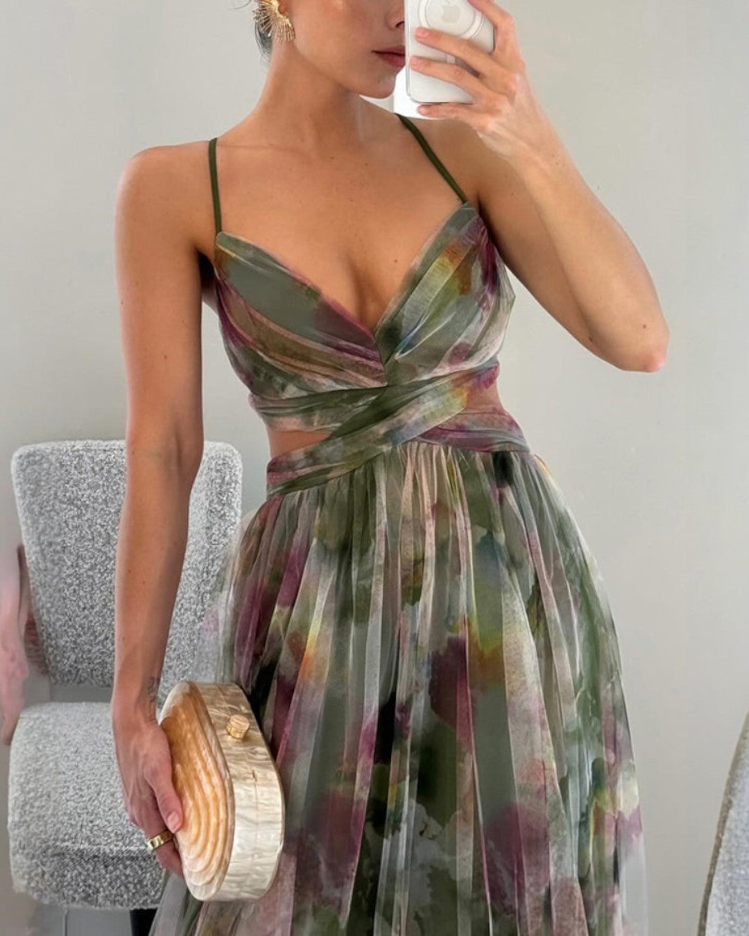 Eleanor | Elegant Floral Maxi Dress