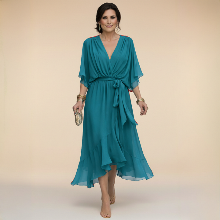 Gabriella | Flowy V-Neck Dress