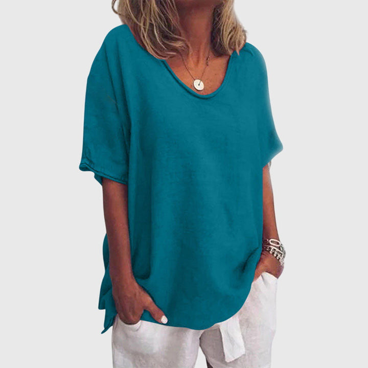Jamie | Relaxed V-Neck Top