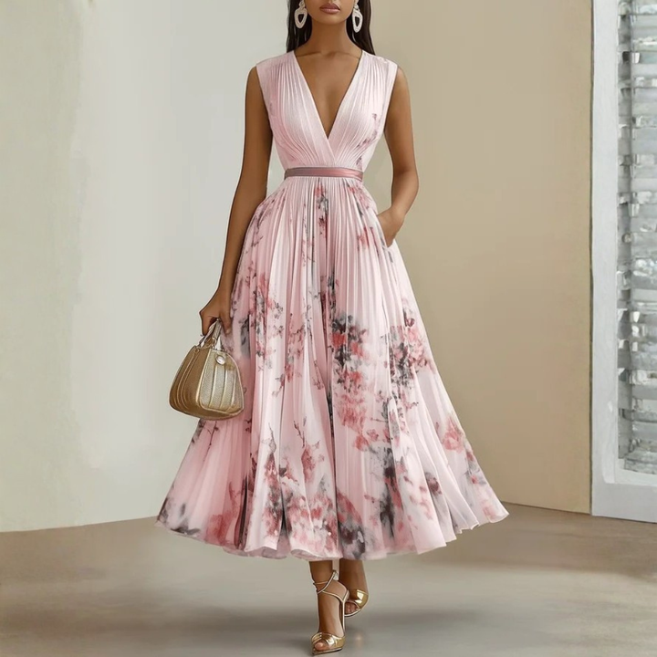 Betty | Floral Midi Dress