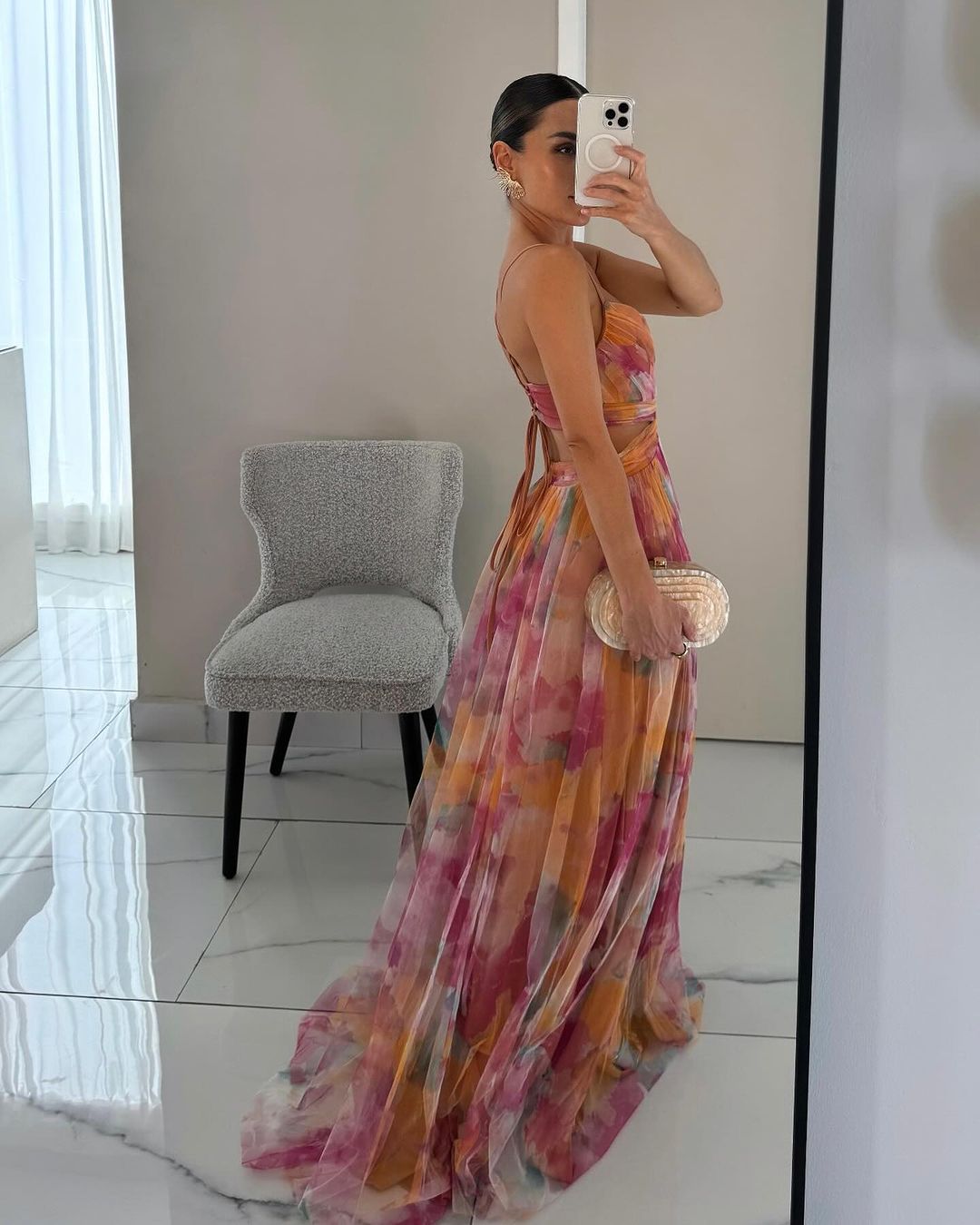 Eleanor | Elegant Floral Maxi Dress