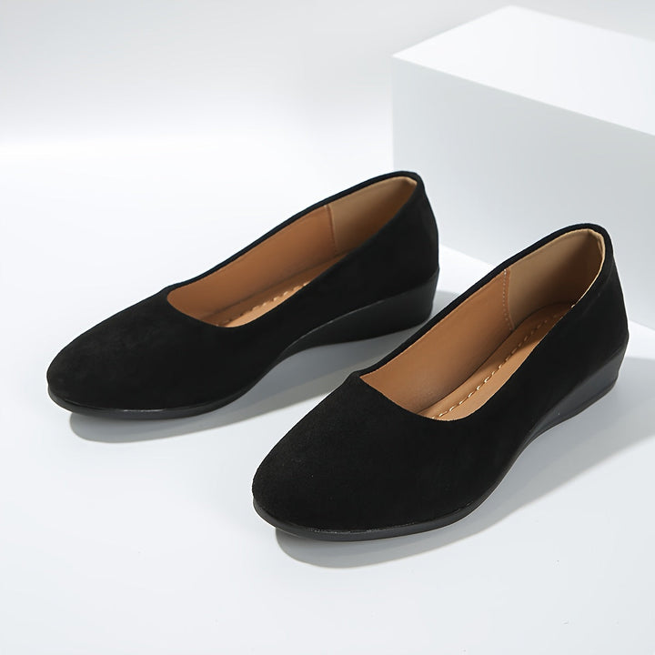 Sarah | Wedge Ballerina Flat