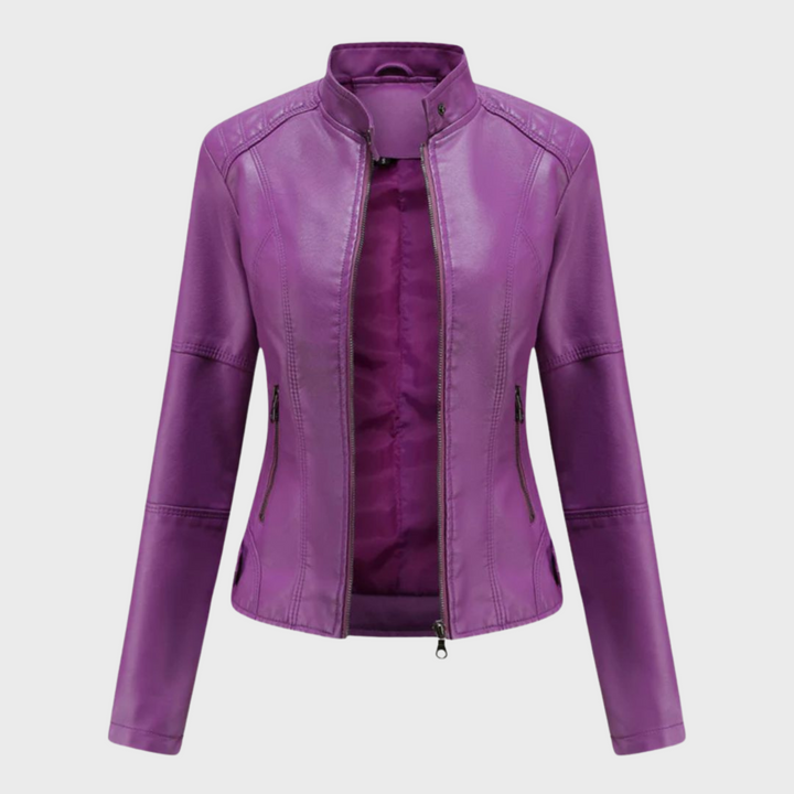 Sophia | Casual Leather Jacket
