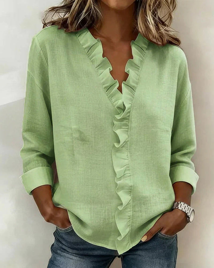 Lioraine | Elegant Ruffle Blouse