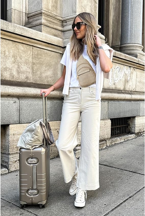 Aurora - Beige Street Casual Trapeze Sling Bag