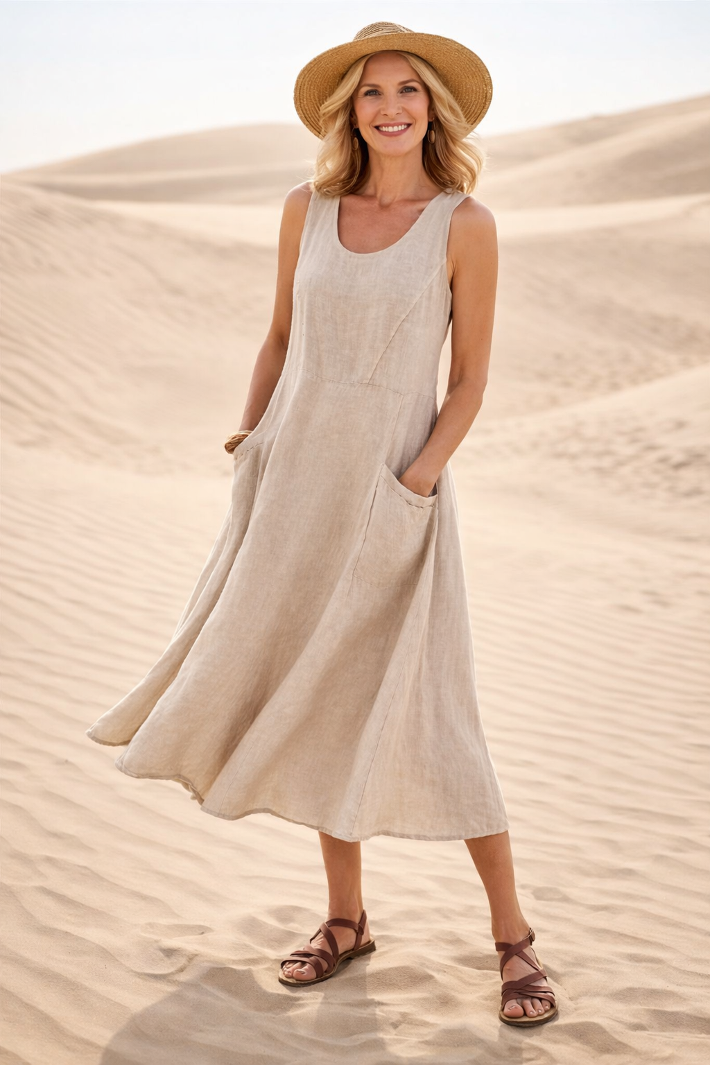 Luna | A-Line Midi Dress