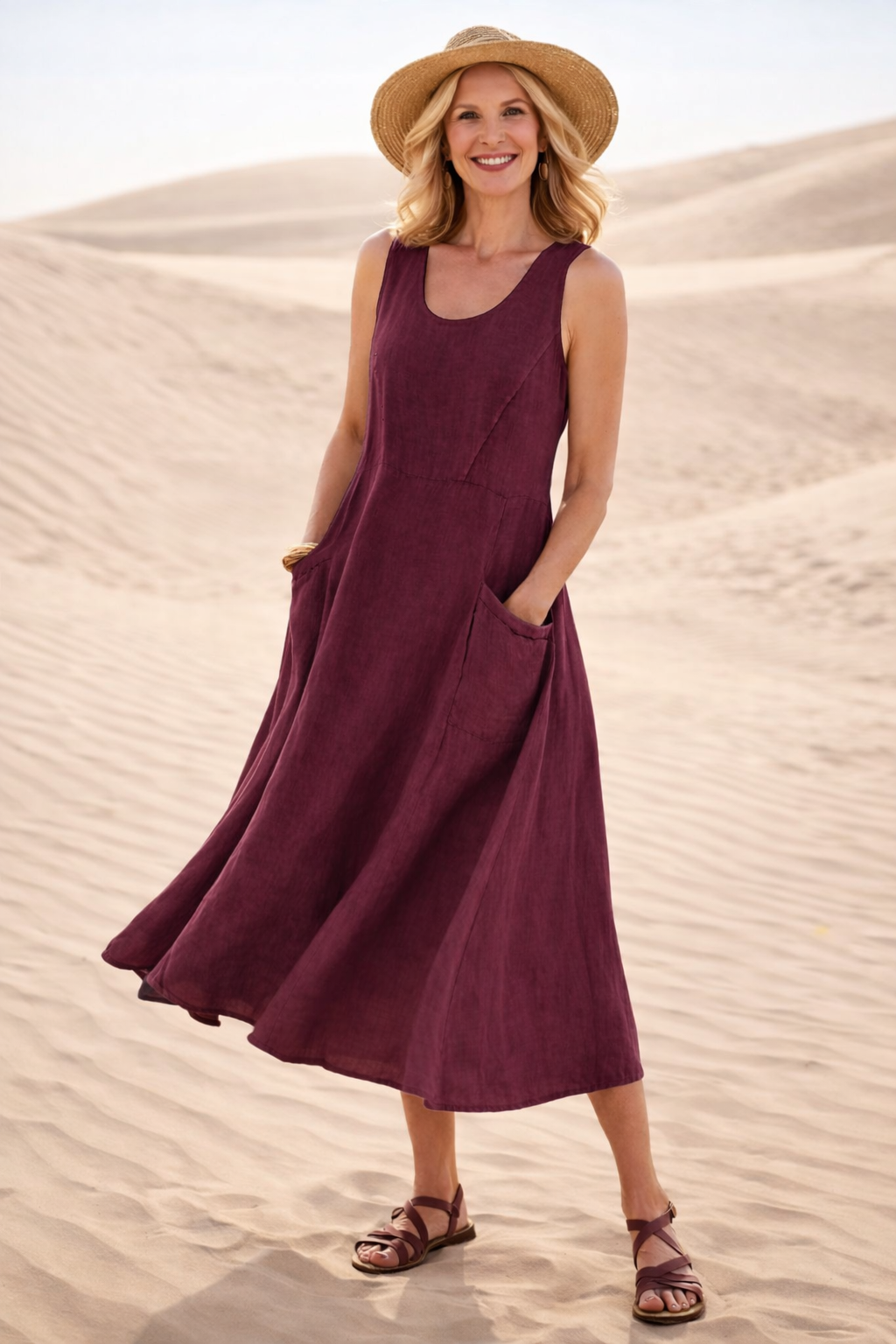 Luna | A-Line Midi Dress