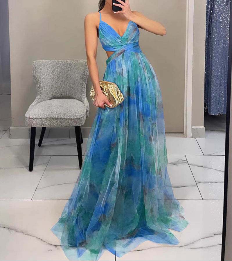 Eleanor | Elegant Floral Maxi Dress