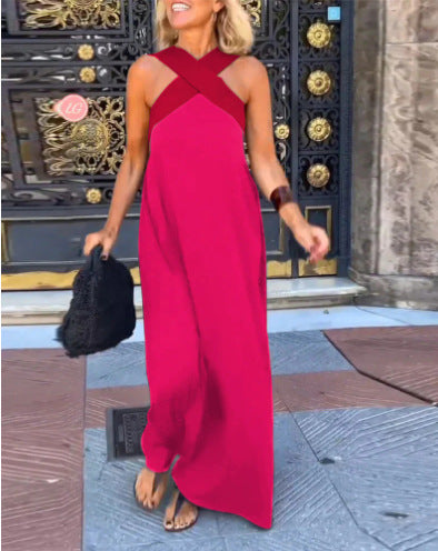 DELPHINES | DRESS WITH CROSSED CUT