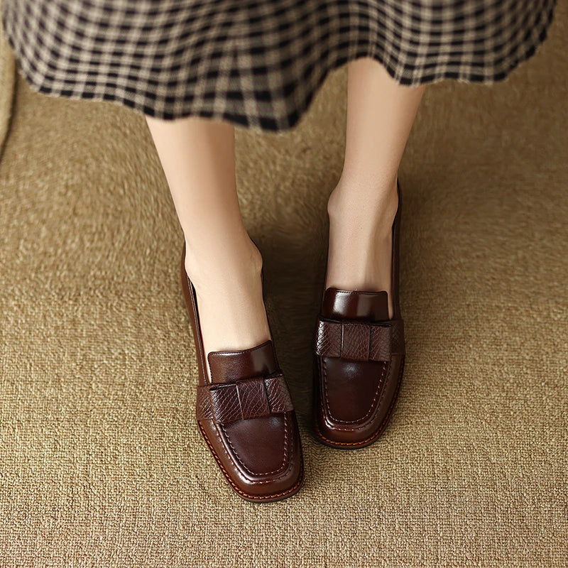 Contessa | Comfortable Leather Slip-On Loafers