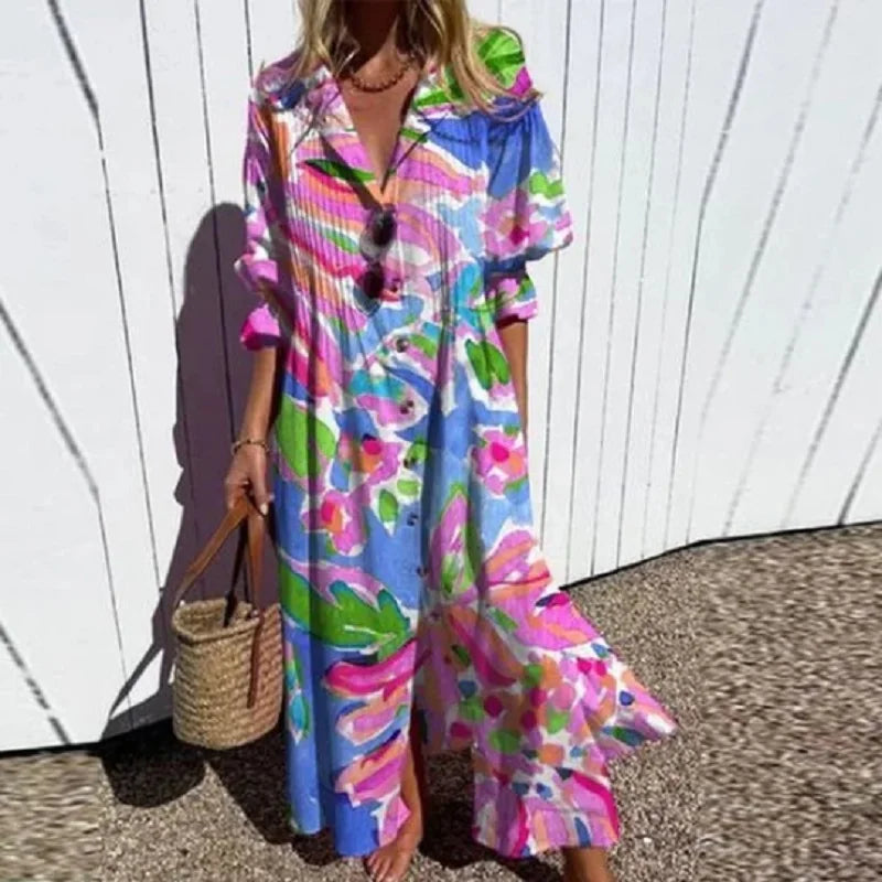 Lila | Bloom Boldly Maxi Dress