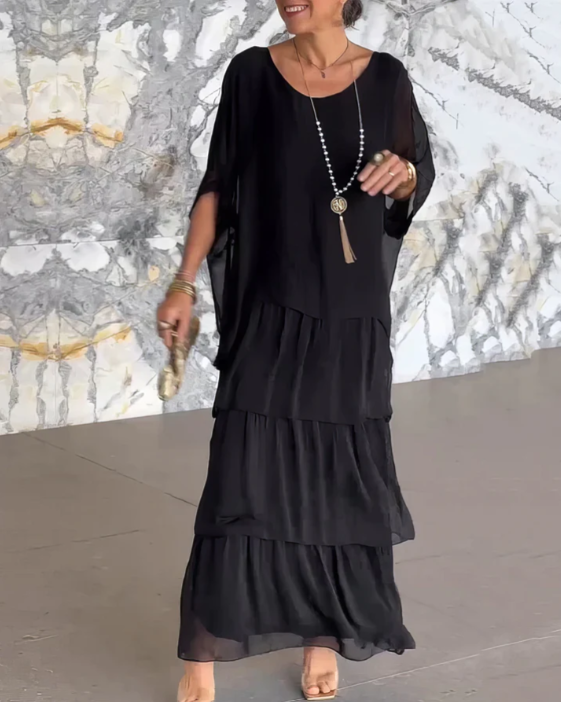 Debra | Elegant Maxi Dress with a Flowy Silhouette