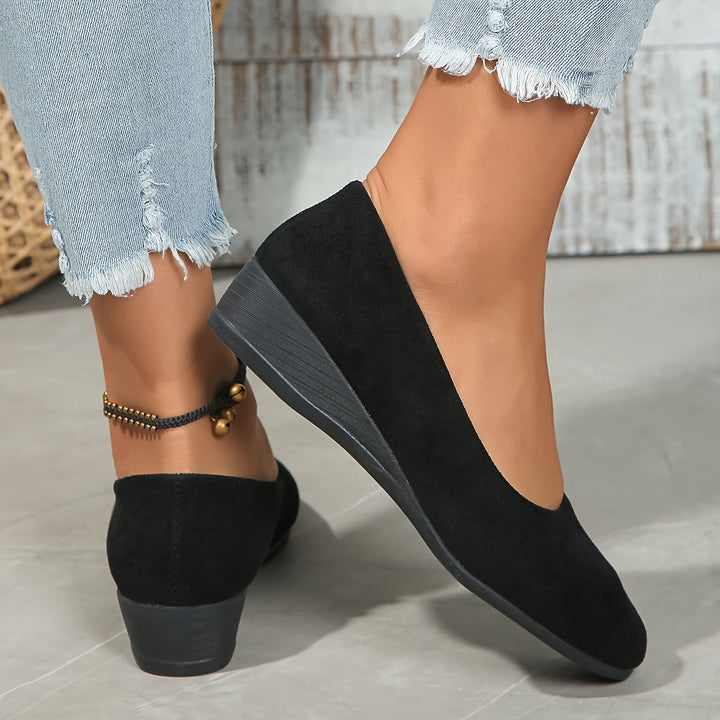 Sarah | Wedge Ballerina Flat