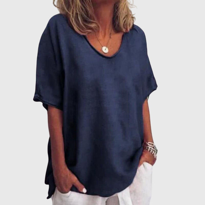 Jamie | Relaxed V-Neck Top