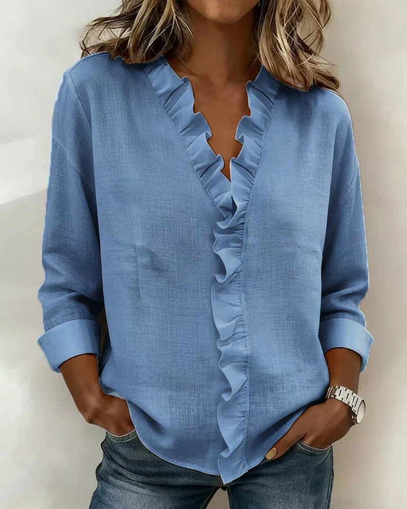 Lioraine | Elegant Ruffle Blouse