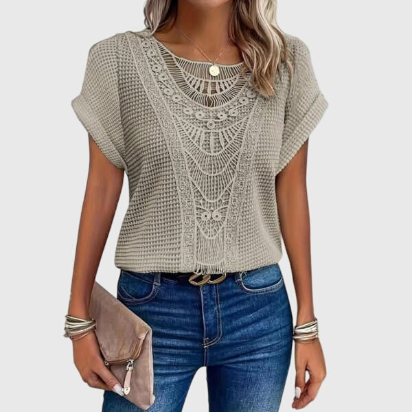 Pearl™ | Elegant Ibiza Style Blouse