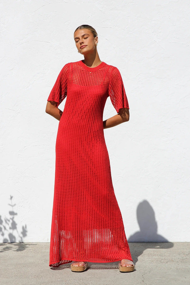 Airlie | Crochet Maxi Dress