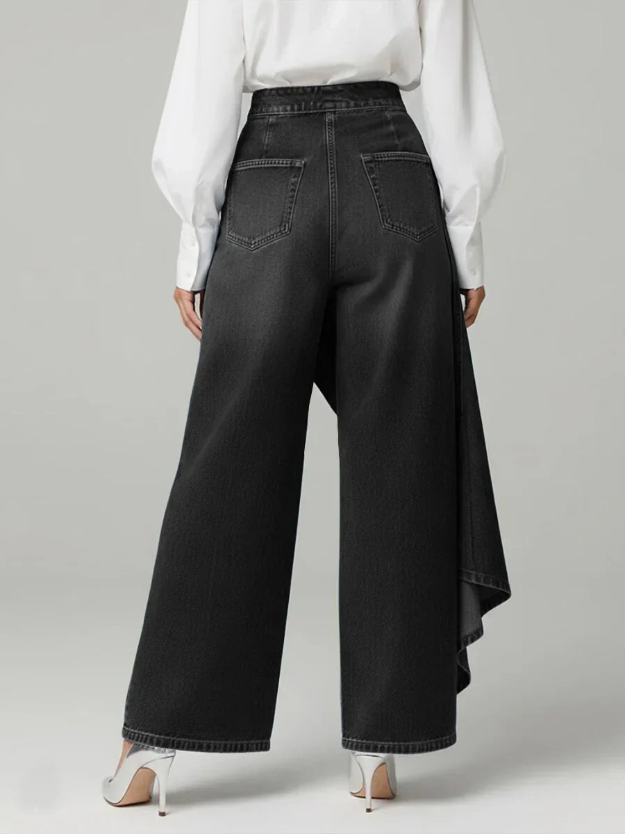 Zynera | High-Waisted Wide-Leg Jean