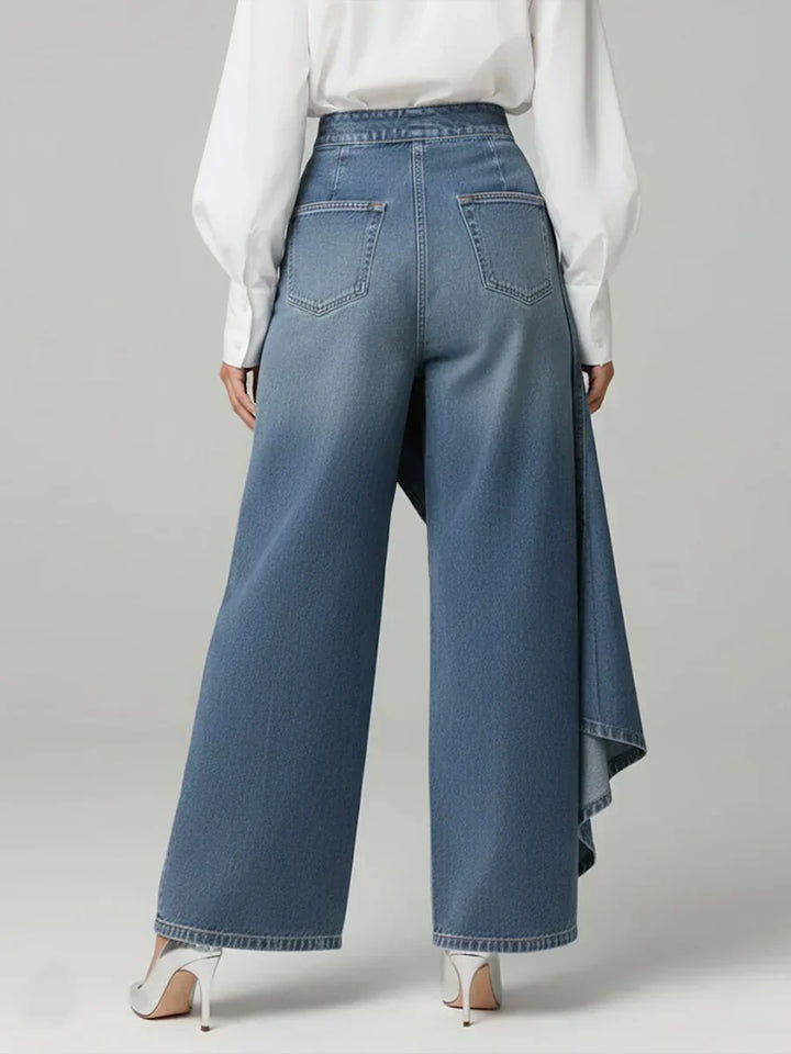 Zynera | High-Waisted Wide-Leg Jean