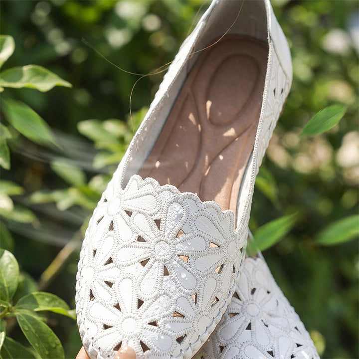 Elara | Orthopedic Comfort Leather Slip-On Shoes